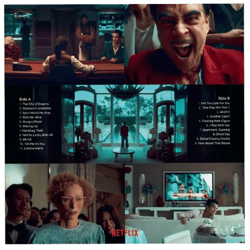 Ballad Of A Small Player soundtrack insert