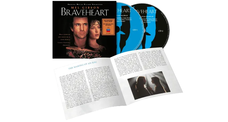 Braveheart soundtrack cd edition
