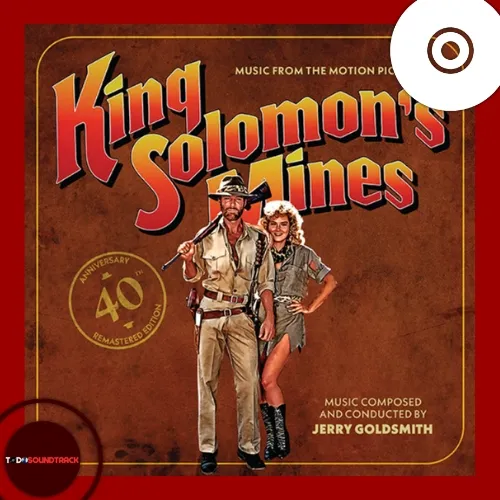KING SOLOMON’S MINES soundtrack Jerry Goldsmith alternate art