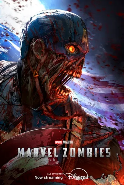 Marvel Zombies disney + poster