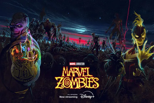 Marvel Zombies quad poster