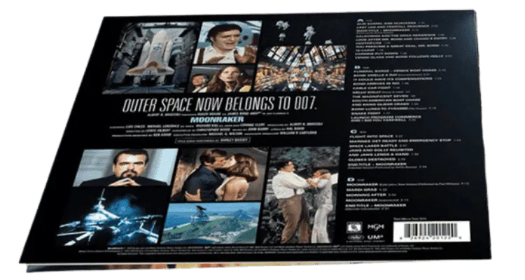 Monraker vinyl soundtrack back