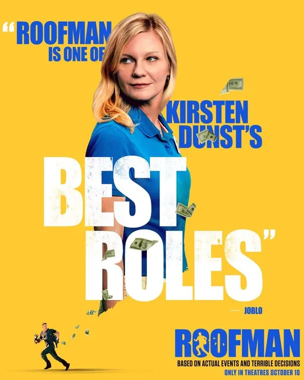 Roofman kirsten Dunst poster
