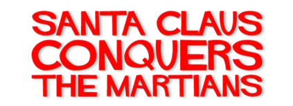 SANTA CLAUS CONQUERS THE MARTIANS logo title