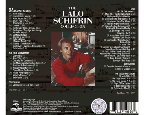 THE LALO SCHIFRIN COLLECTION back