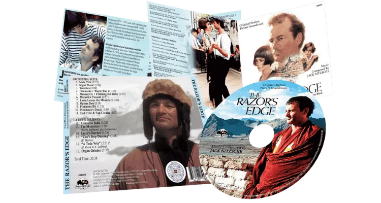 THE RAZOR'S EDGE soundtrack cd edition