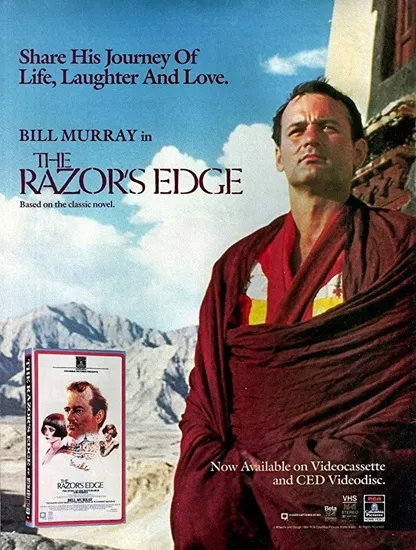 THE RAZOR'S EDGE video poster