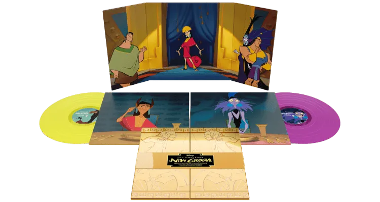 The Emperor's New Groove soundtrack Colored Vinyl Edition
