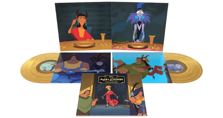 The Emperor's New Groove soundtrack gold vinyl