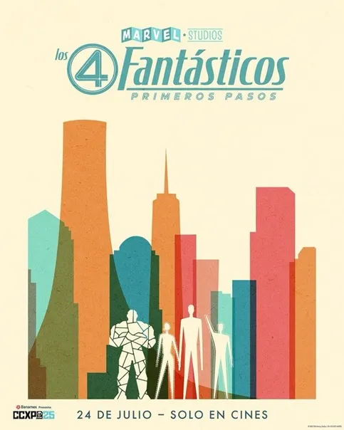 The Fantastic 4 movie poster