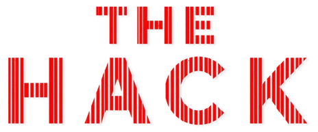 The Hack logo title