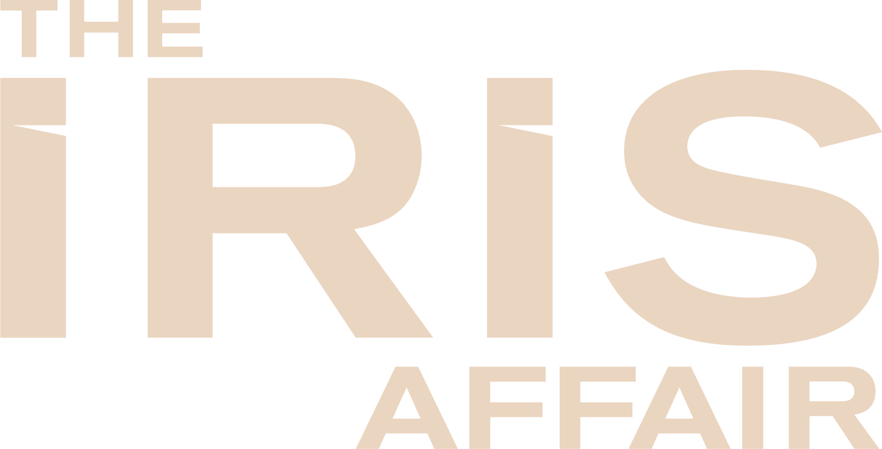 The Iris Affair logo title