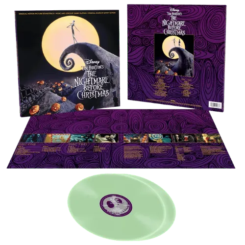 The Nightmare Before Christmas glow in the dark vinyl edition