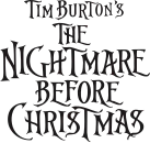 The Nightmare Before Christmas logo title