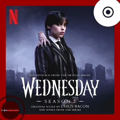 WEDNESDAY SEASON 2 soundtrack cd Chris Bacon