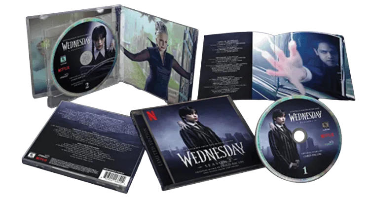 WEDNESDAY SEASON 2 soundtrack cd edition