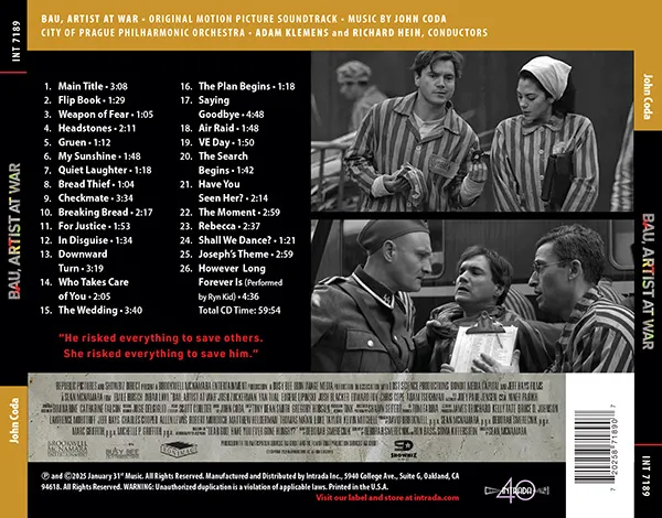 BAU ARTIST AT WAR soundtrack back