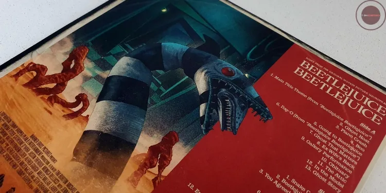 Beetlejuice Beetlejuice score vinyl edition back