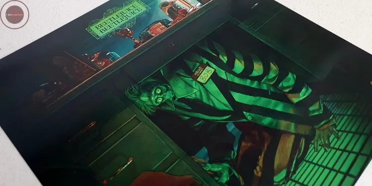 Beetlejuice Beetlejuice score vinyl edition encarte