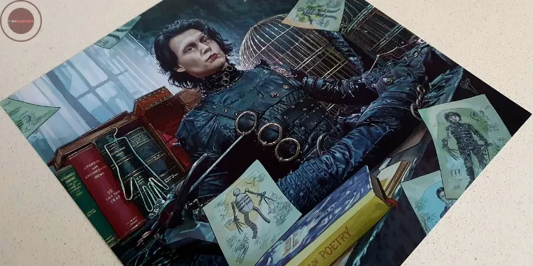 Edward Scissorhands vinyl edition encarte