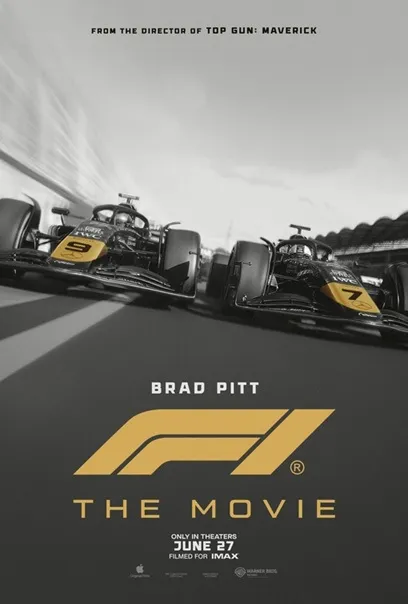 F1 the movie poster