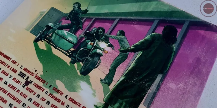 George A. Romero's Dawn Of The Dead vinyl edition back