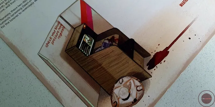 George A. Romero's Dawn Of The Dead vinyl edition detalle encarte