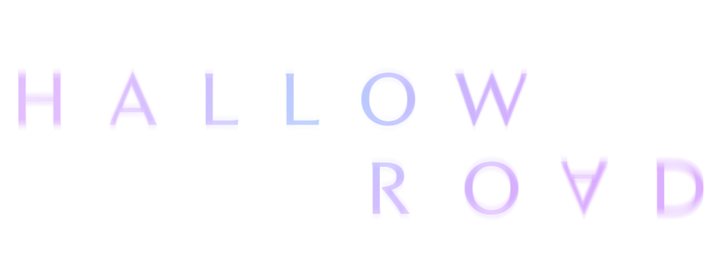 Hallow Road logo title