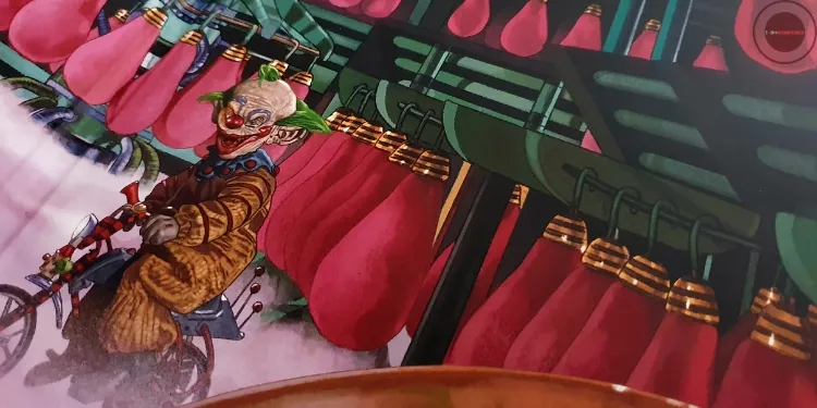 Killer Klowns From Outer Space Vinyl edition interior carpeta