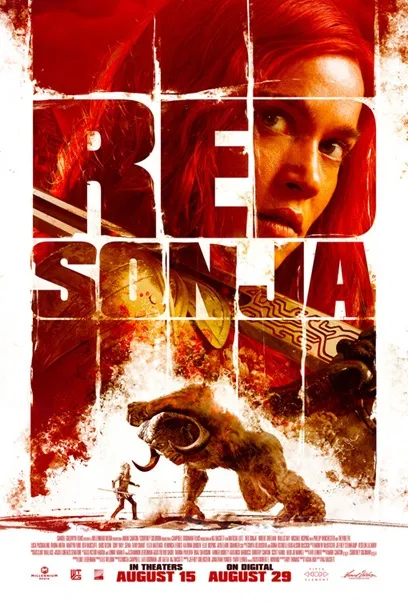 Movie poster red sonja