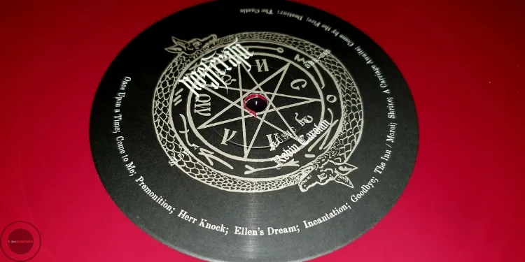 Nosferatu banda sonora detalle galleta vinilo