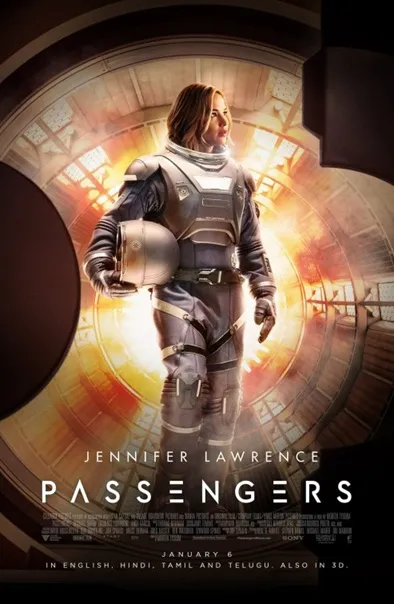 Passengers movie poster