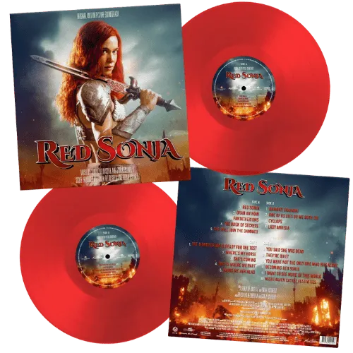 Red Sonja vinyl soundtrack music on vinyl