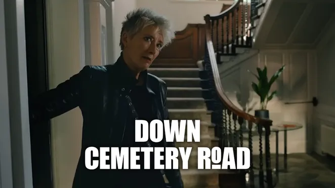 Scene Down Cemetery Road