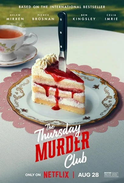 THE THURSDAY MURDER CLUB teaser poster