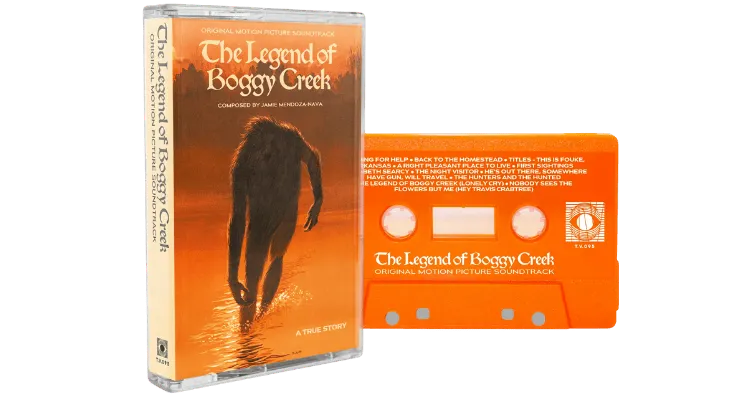 The Legend of Boggy Creek soundtrack cassette