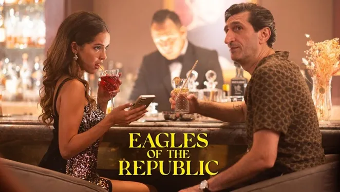 Eagles of the Republic movie scene