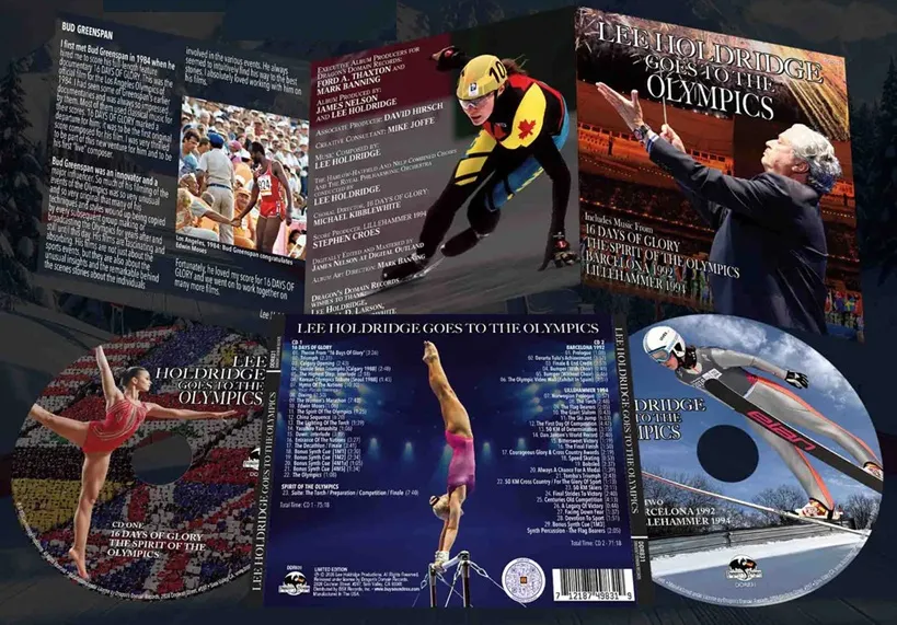 LEE HOLDRIDGE GOES TO THE OLYMPICS soundtrack cd edition