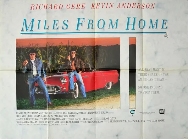 Miles From Home quad movie poster