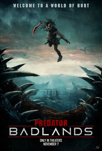 Predator Badlands teaser poster