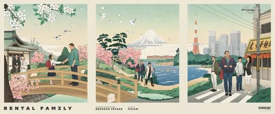 Rental Family tríptico