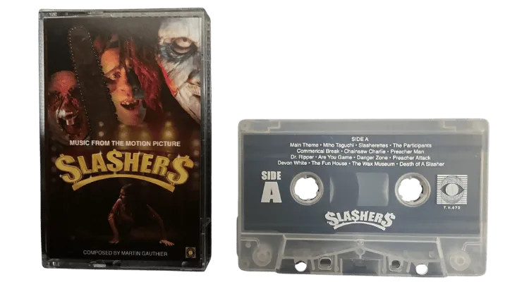 SLASHERS soundtrack cassette