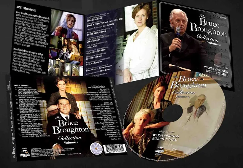 THE BRUCE BROUGHTON COLLECTION VOLUME 2 soundtrack cd edition