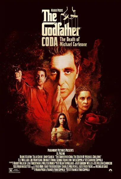 THE GODFATHER CODA THE DEATH OF MICHAEL CORLEONE movie poster