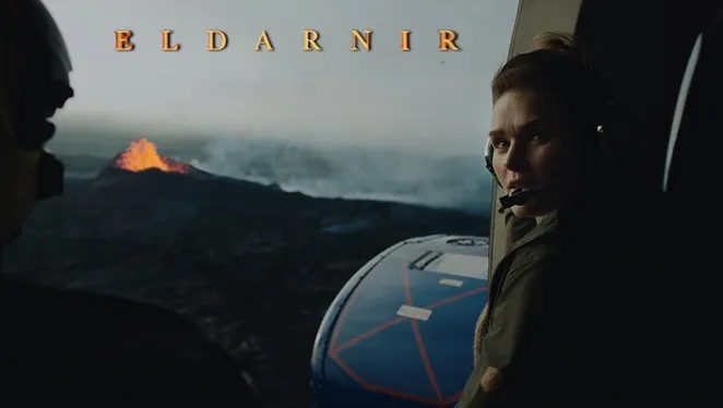 The Fires (Eldarnir) scene