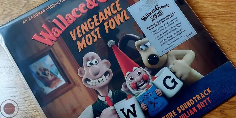 Wallace & Gromit Vengeance Most Fowl portada vinilo