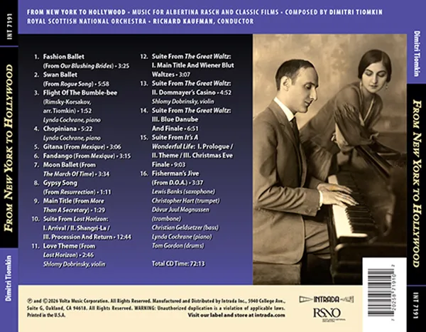 FROM NEW YORK TO HOLLYWOOD back