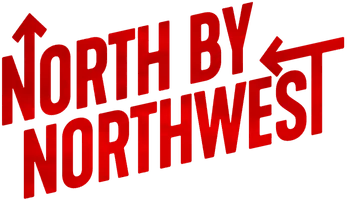 NORTH BY NORTHWEST logo title