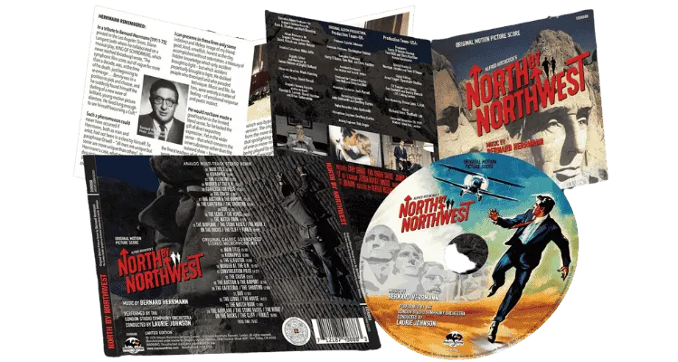 NORTH BY NORTHWEST soundtrack cd