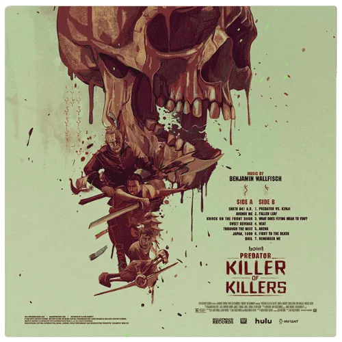 Predator Killer of Killers vinyl soundtrack back